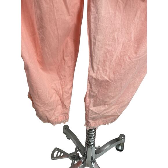 Vintage Star Of India Jumpsuit Embroidered Floral Lace Peachy Pink Size Small - Picture 10 of 16